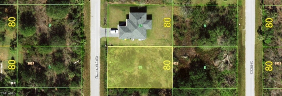 Aerial overview of property's location