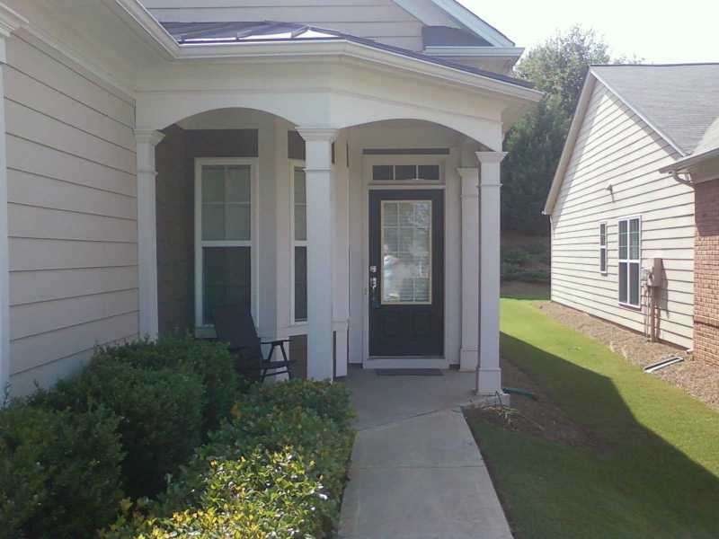 Exterior Front. COVERED FRONT ENTRY