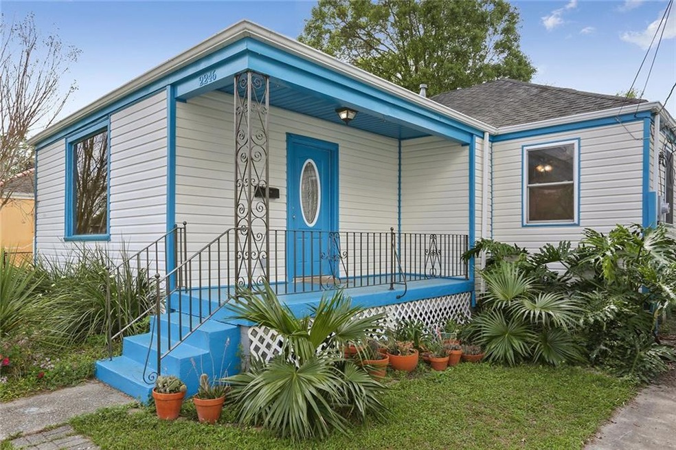 This charming New Orleans cottage is located in hi