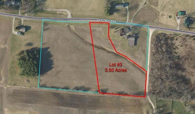 Aerial View of Old Troy Pike Lot 3