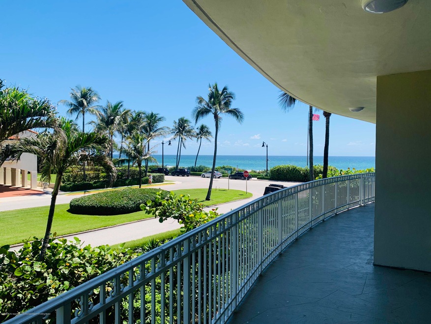 Balcony & Blue Water