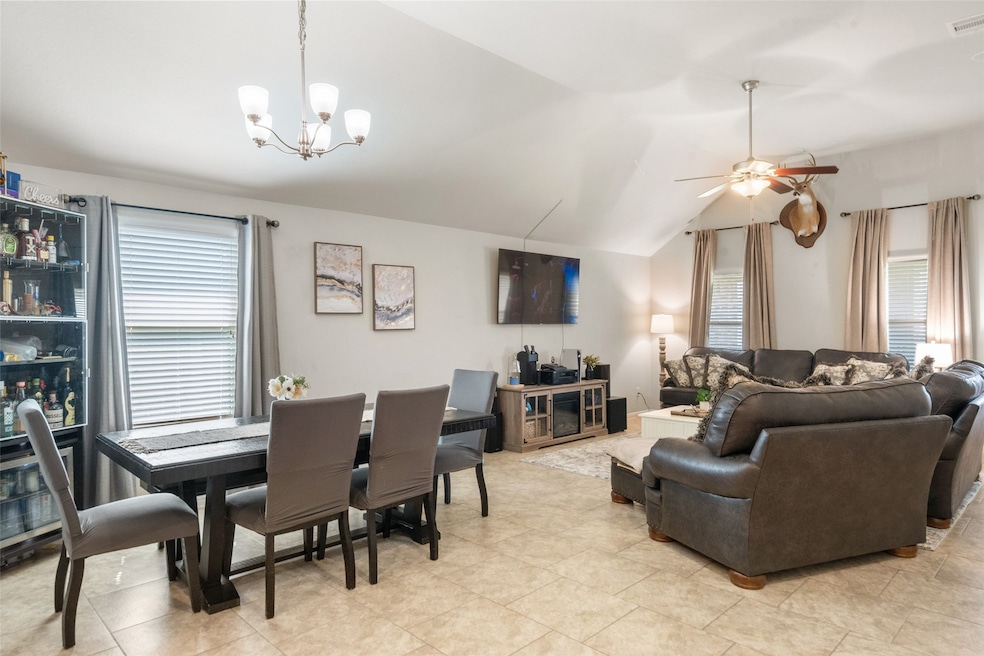 Spacious and inviting, with built-in speaker wirin