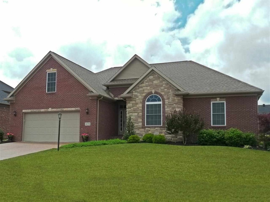 This immaculate one owner full brick home with sto