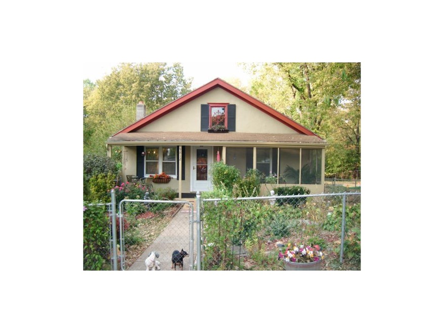 Front of Home with Screened in Porch!