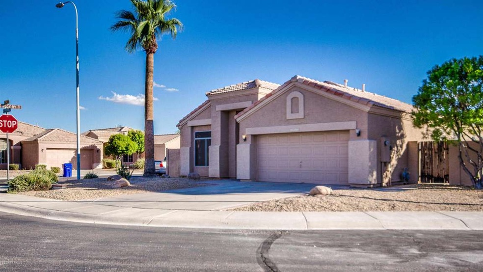 You're new spacious corner lot