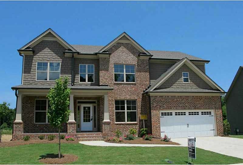 Exterior Front. Stock photos.  Actual home under c