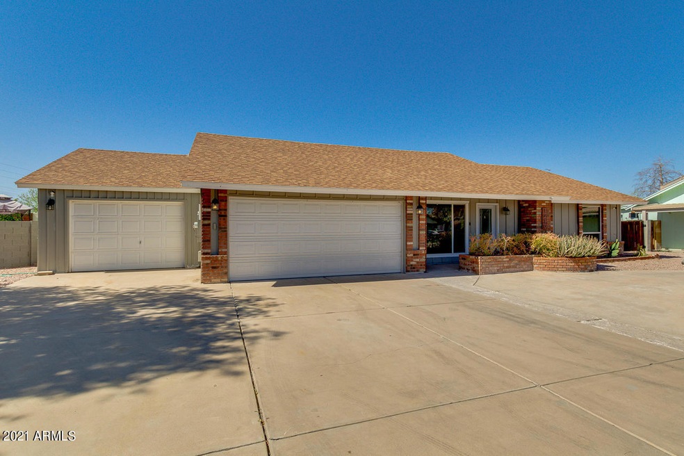 Spacious Attic Above Three Car Garage!