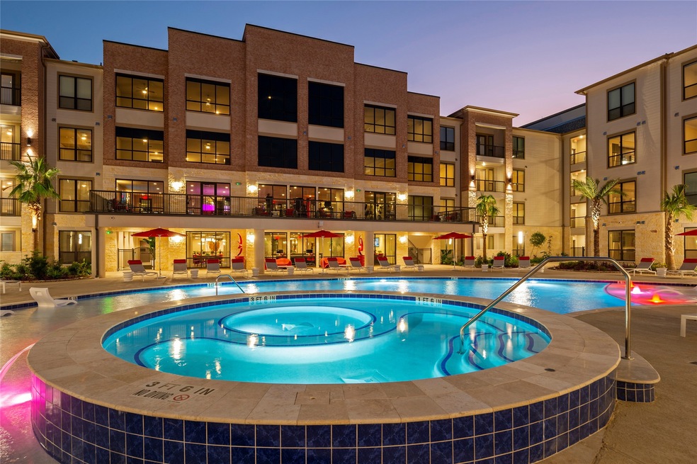 Resort style pool
