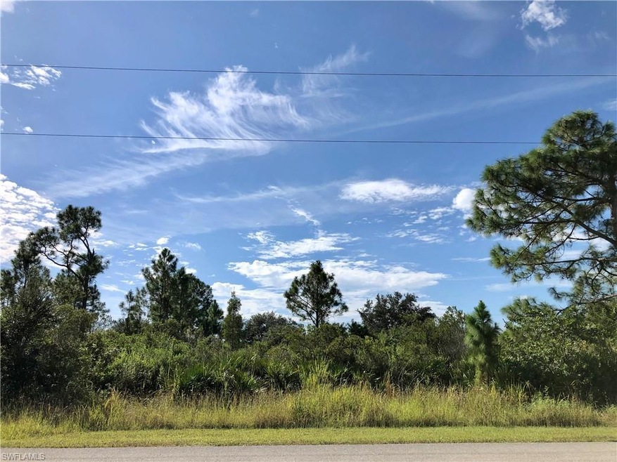 Looking towards property from road