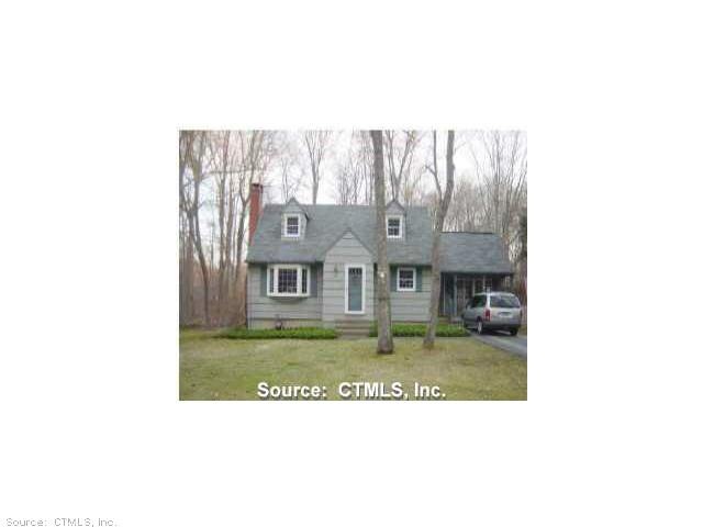 Exterior Front. Street View -House sits on .85 acr
