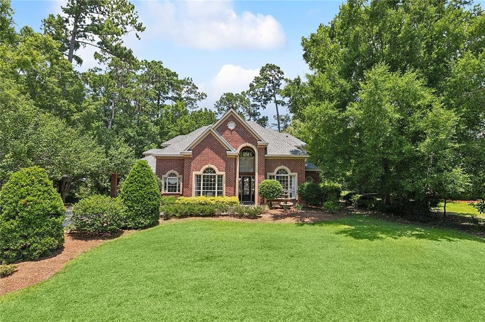 Beautiful home sitting on half an acre.