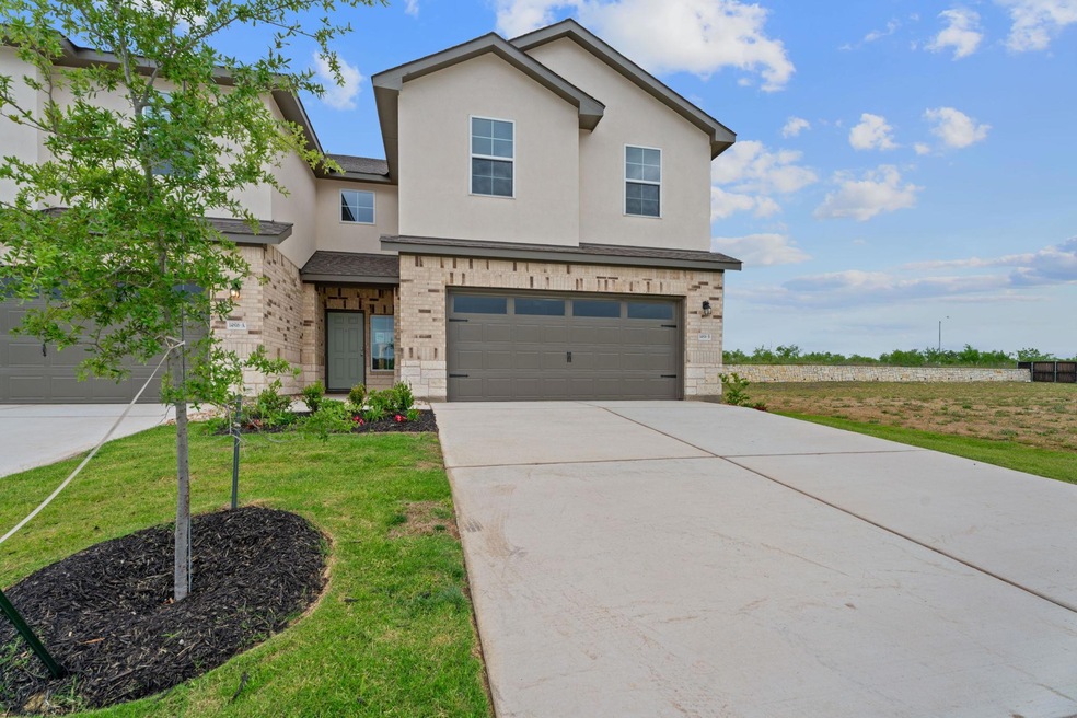 View of front of property with an attached garage
