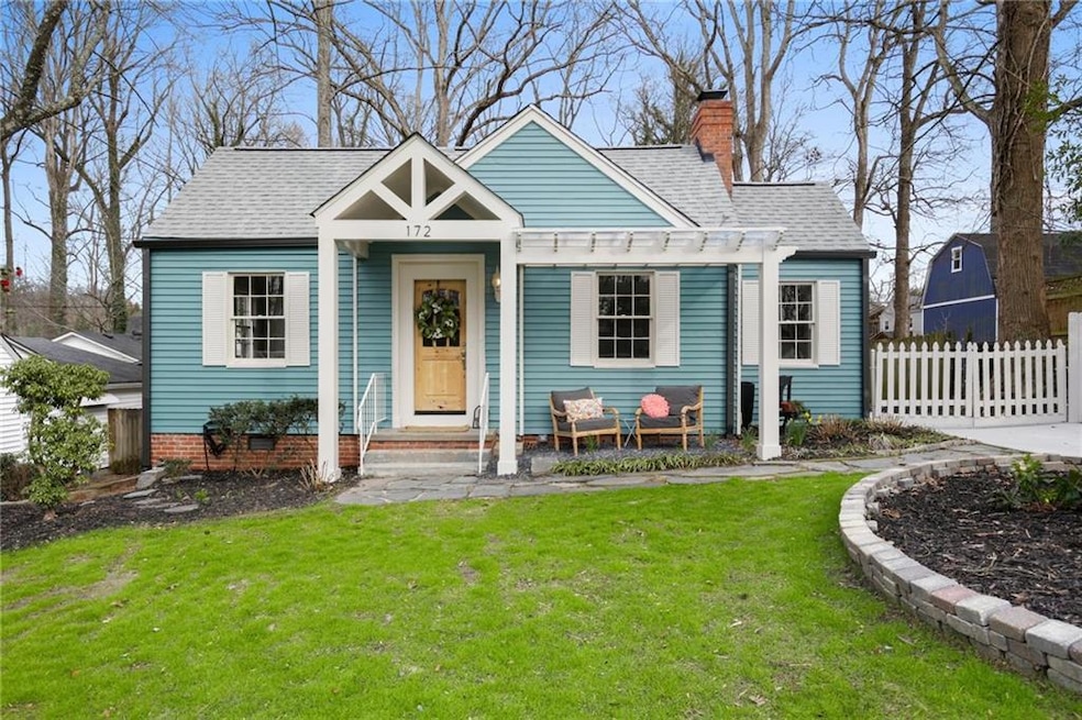 Absolutely charming exterior belies the expanse of