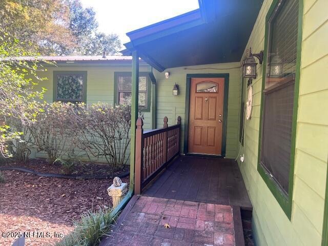 Front of Door of Home