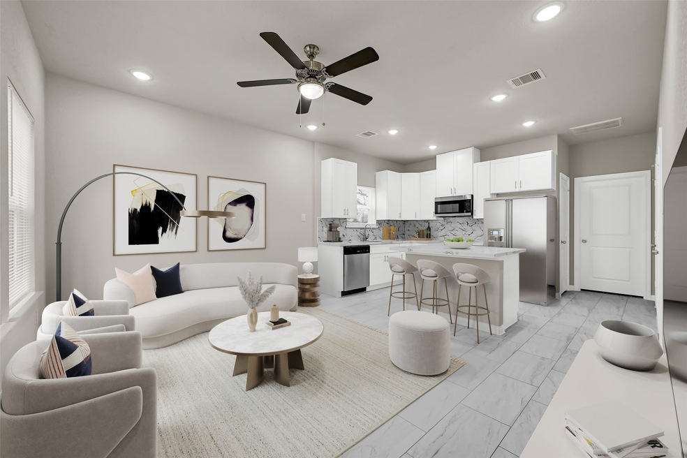 WELCOME HOME! (digitally staged photo)