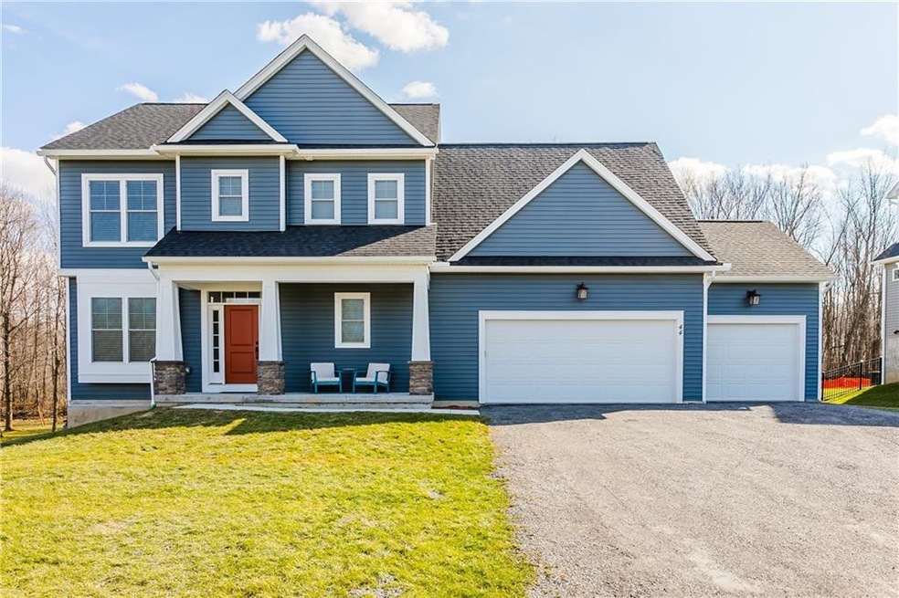 2017 Built 4 bedroom. 2 1/2 bath colonial. 3 car g