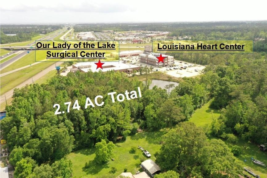 Interstate visibility and access next door to Our