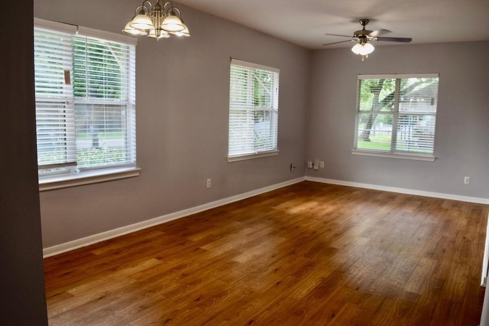 Roomy living area