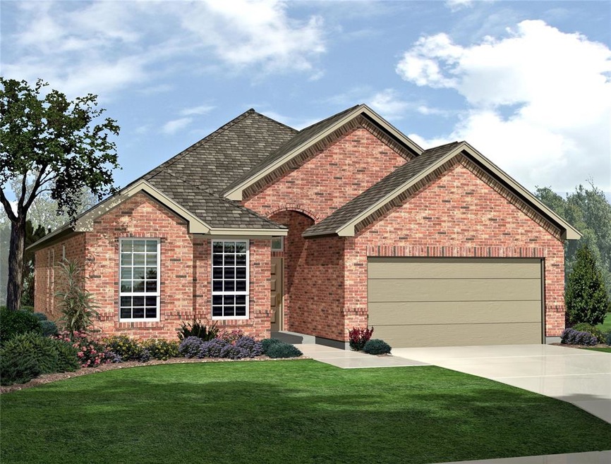 D.R. Horton's Portales Floorplan Elevation H. Phot