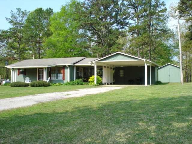 Great lot...carport plus 12x24 detached garage.  B