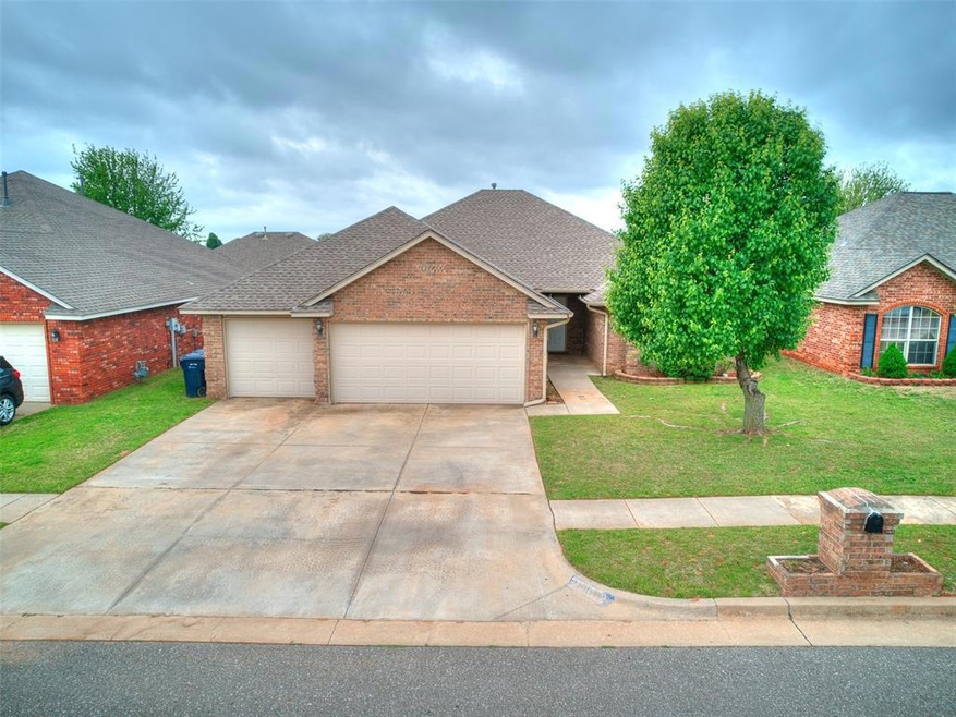 View of front of property with a 3 Car garage and 