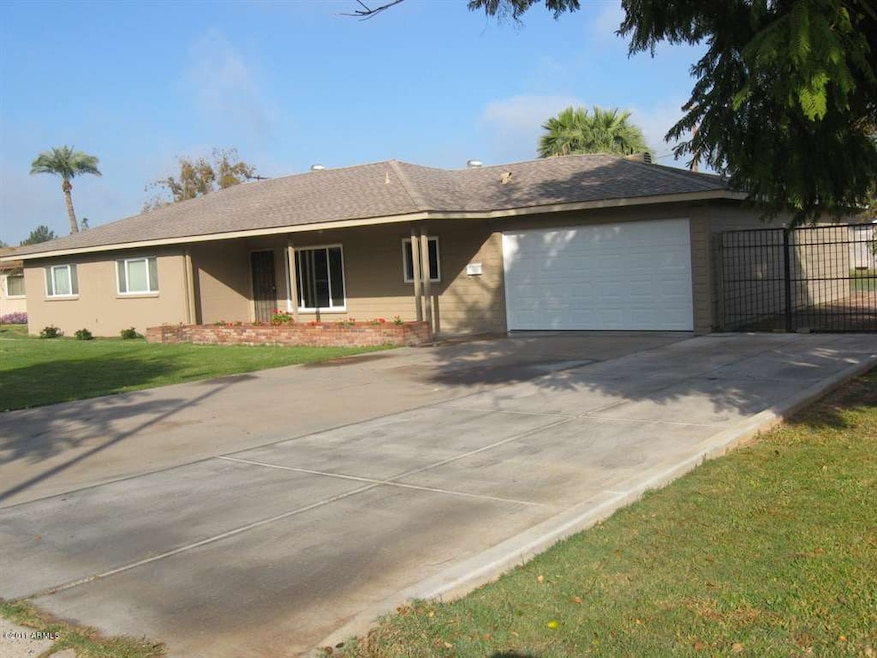 front of home