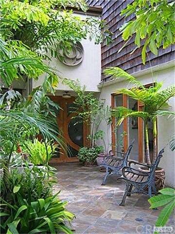 Interior Courtyard Entry