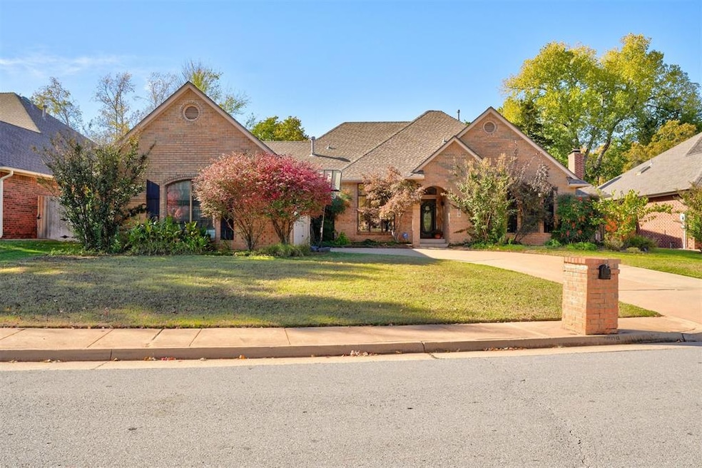 View of front of home with a front lawn