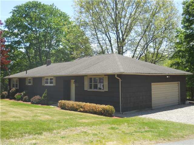 Exterior Front. OVERSIZED ranch w garage