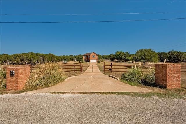 Gated entrance into the property.