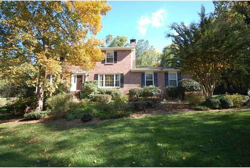 Exterior Front. Lovely Private Cul De Sac Lot is a