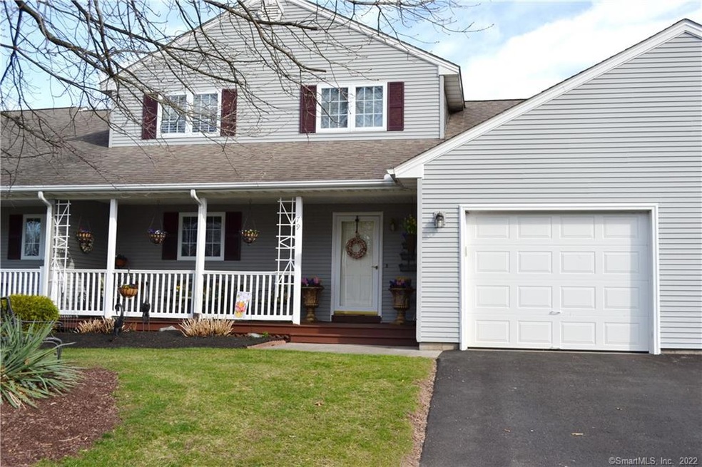 Front view. Notice the full porch.