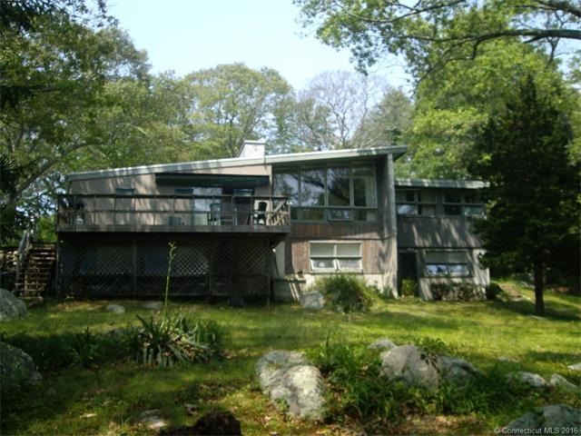 Rear of house