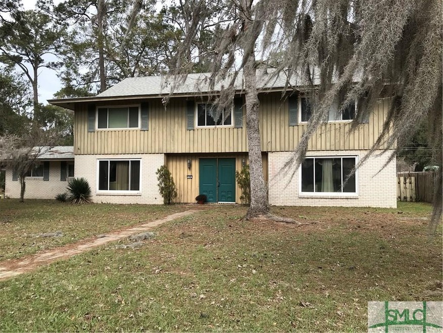 Spacious two-story home set on a large corner lot 