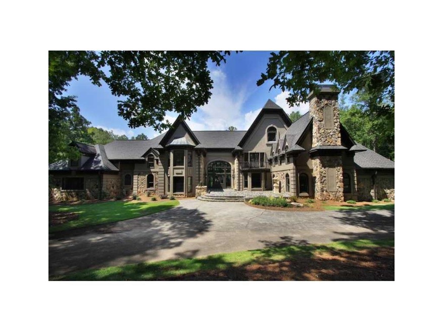 Exterior Front. Gated estate on 7 +/- acres in the