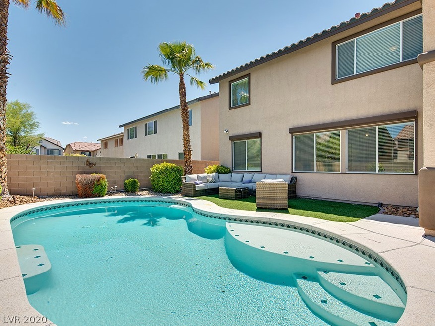 Sparkling solar heated pool
