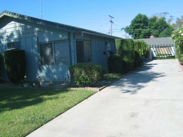 Drive from front to back of property