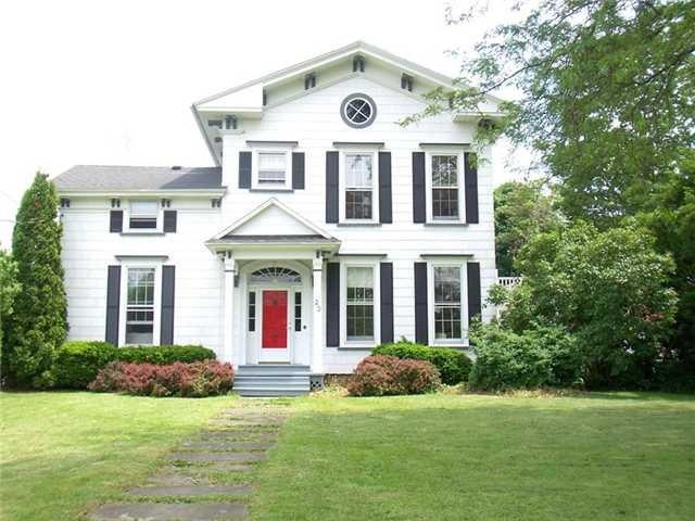 Exterior Front. HISTORIC HOME OVERLOOKING VIEW OF 
