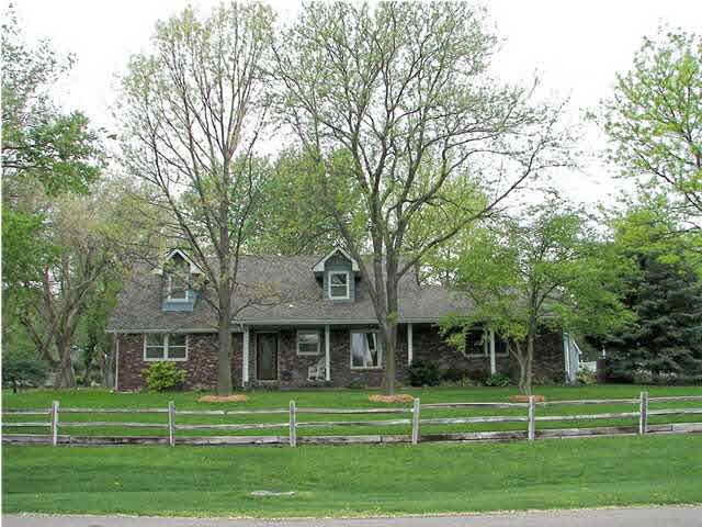 Welcome home to this park like setting. The home s