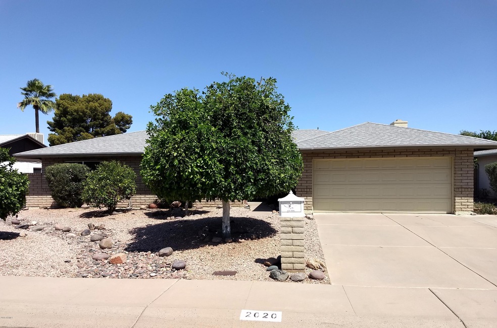 Front w fruit trees