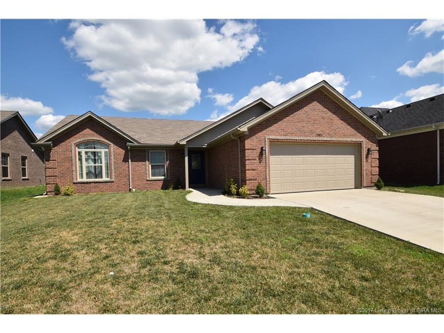All brick, 3 bedroom, 2 bath range home with open 