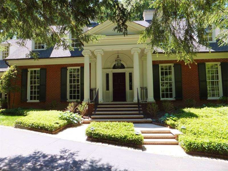 Elegantly detailed Front Entry