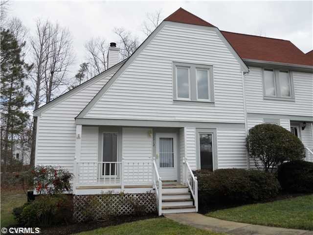 Exterior Front - Private End Unit
