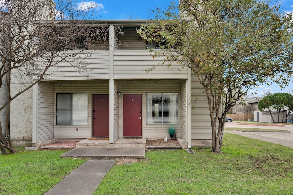 Multi unit property with a front lawn