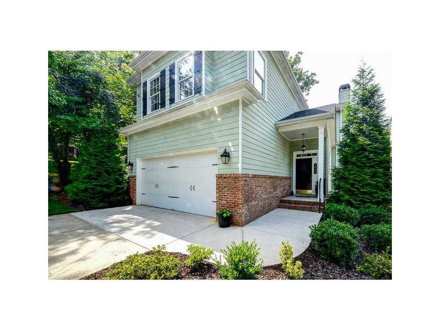 Exterior Front. Two car garage
