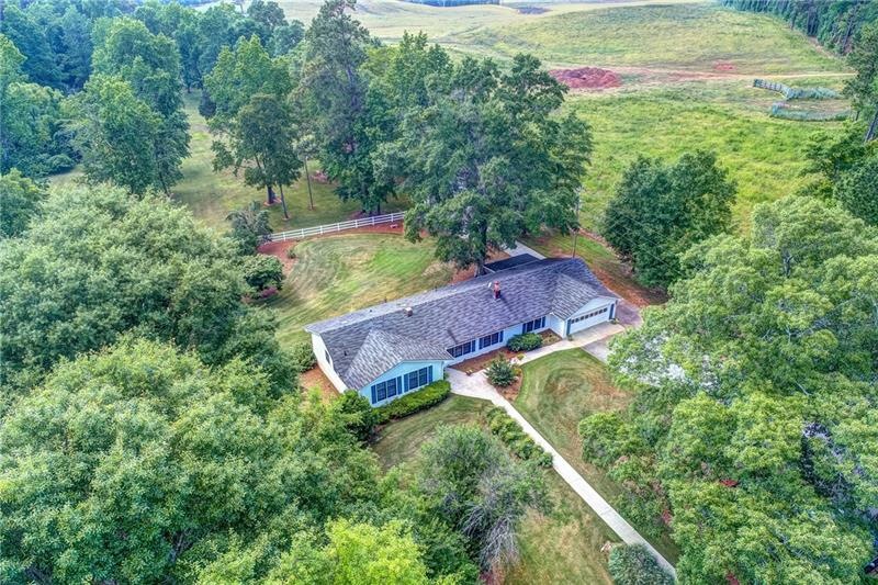 Renovated Ranch on 8.98 acres.