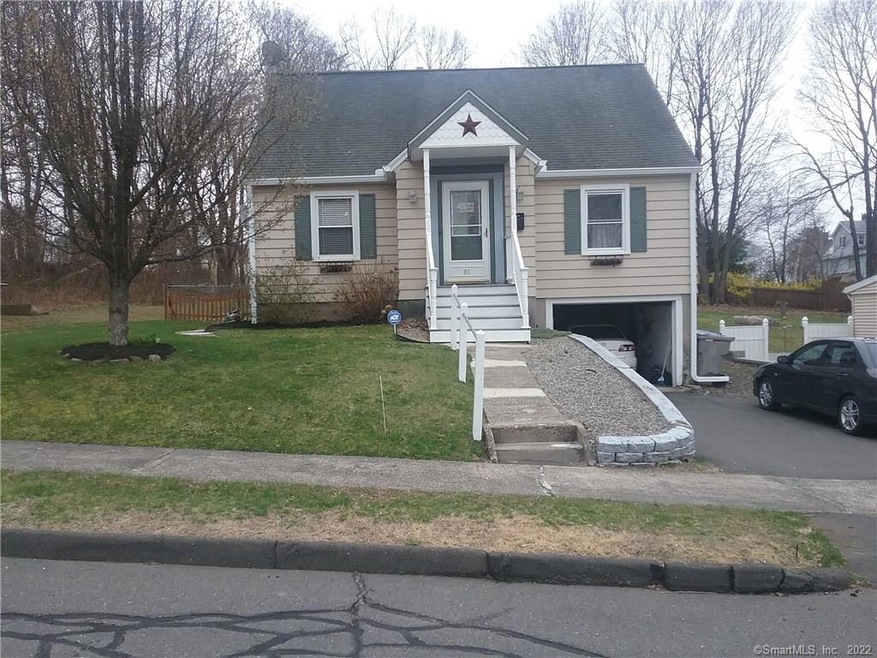Exterior front.