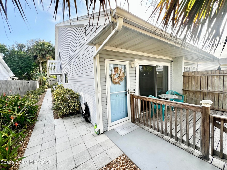 Pavered Walkway to Backyard
