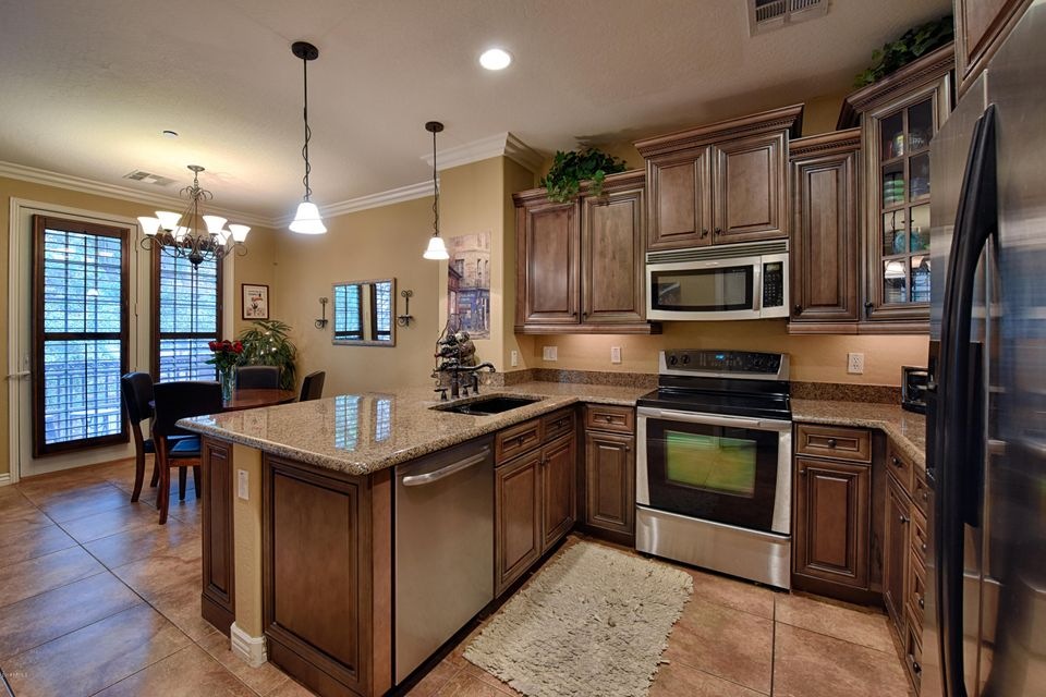 Kitchen with Granite