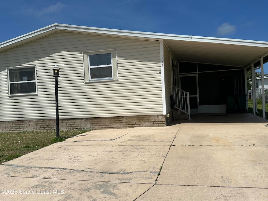 Front of home
